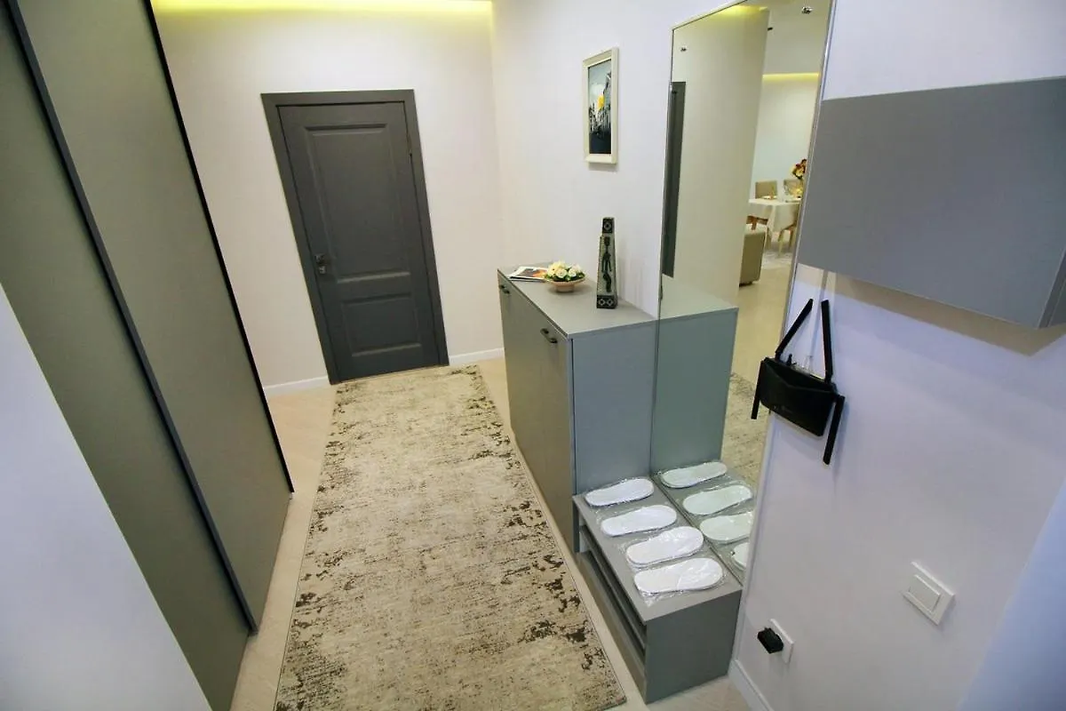 Улучшенная 3 Комнатная Квартира Рядом С Трц Mega Park, Арбат, Жк Atlant Apartment Almaty 0*,